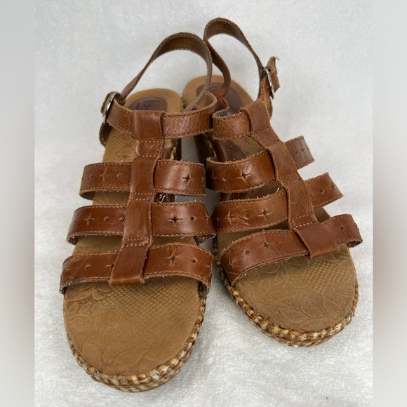 B O C, Born Concepts, leather with suede insole wedges - Picture 2 of 8